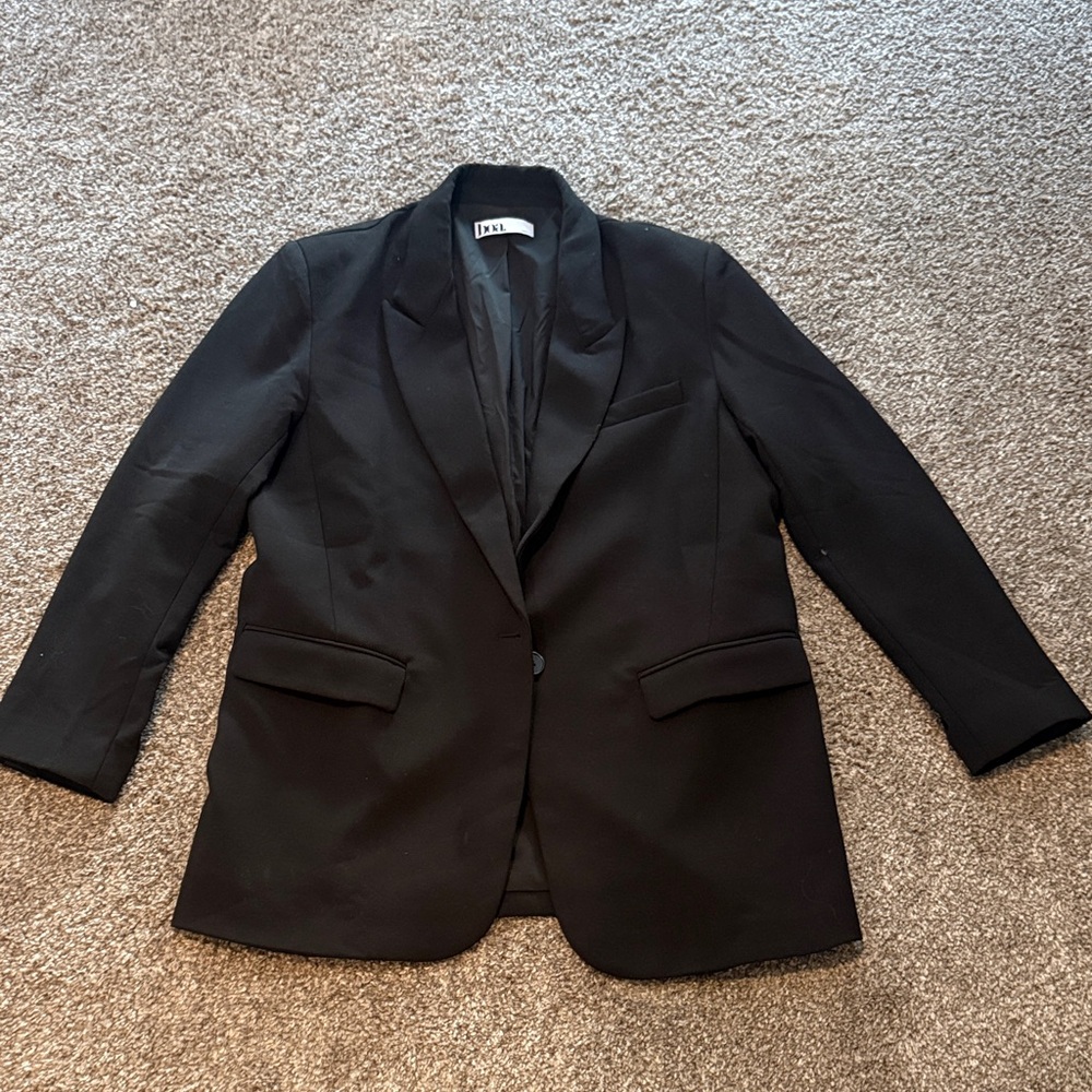 Boa. Black Single-Button Blazer - image 1